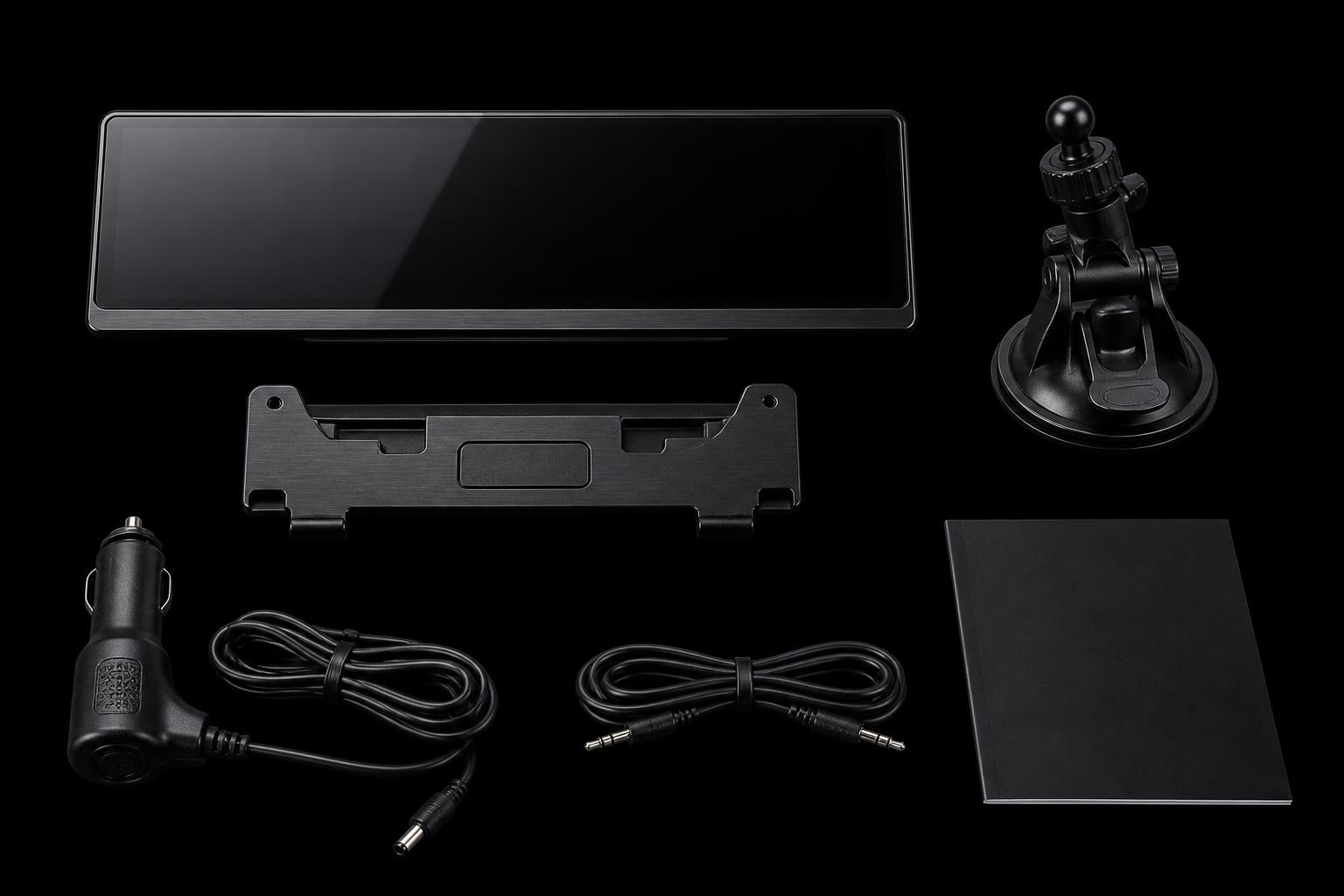 The DASHUP 10.26-inch portable smart display shown with its retail packaging